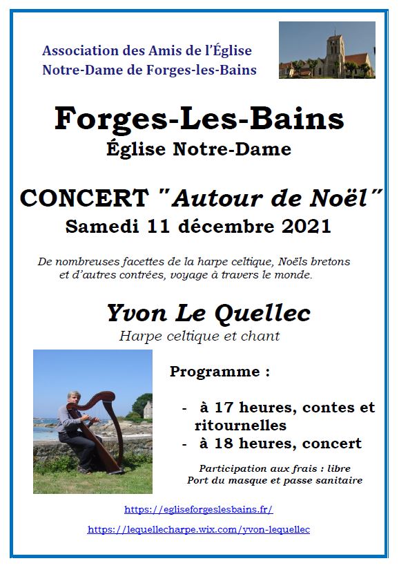 affiche concert noel