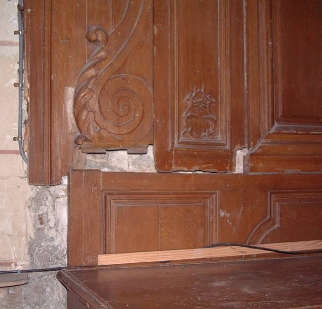 panneau banc oeuvres avant